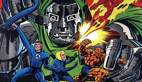 Les Fantastic Four par Jack Kirby